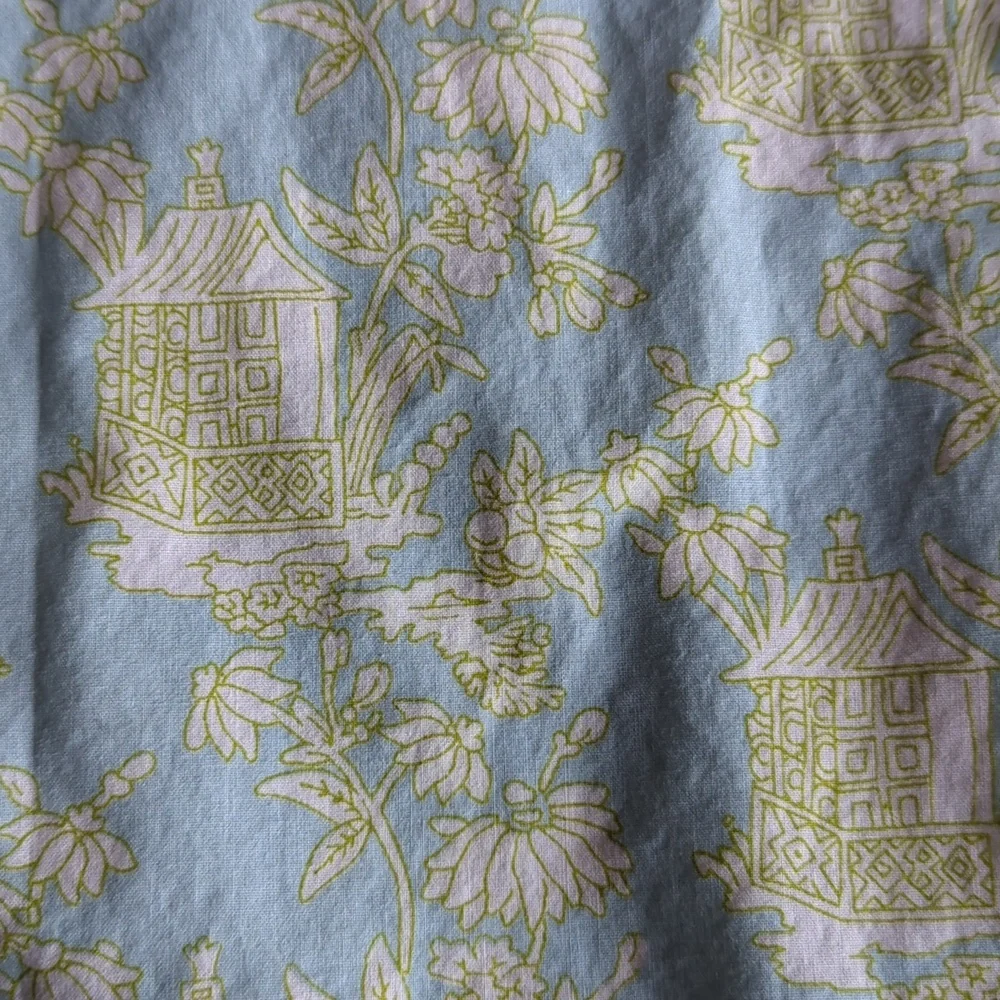 Needham Lane Sydney Cotton Poplin V-neck Tunic - Picture 15 of 17